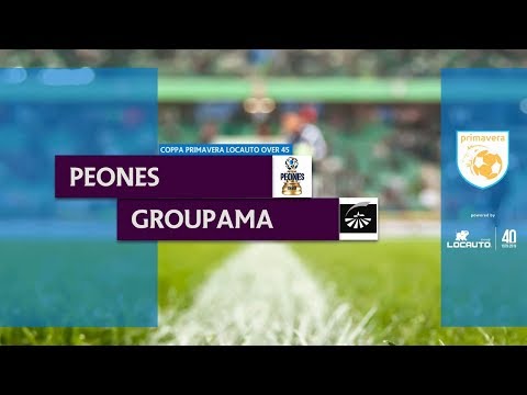 PEONES vs GROUPAMA - Finale Coppa Primavera Locauto C7 Over 45