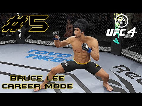 Fearless : Welterweight Bruce Lee UFC 4 Career Mode : Part 5 : EA Sports UFC 4 Career Mode (PS4)