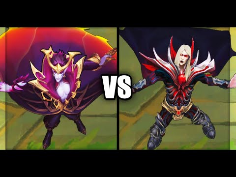Nightbringer Vladimir vs Blood Lord Vladimir Legendary vs Epic Skins Comparison (League of Legends)
