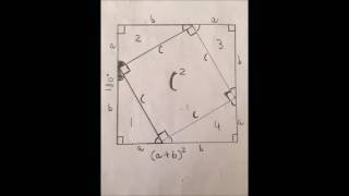 Beviset for pythagoras sætnings af Simon og William