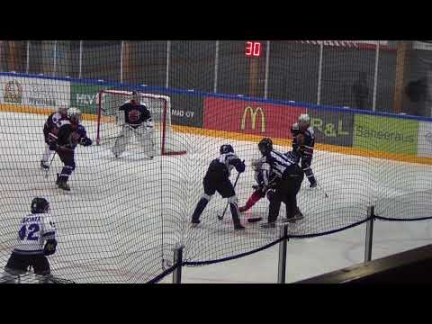 Jää-Ahmat Red vs. KJT. 29.10.2018, 1 erä. Peli päättyi tasapeliin 4:4