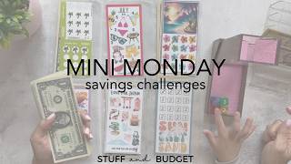 Mini Monday Savings Challenges
