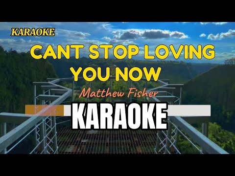 CANT STOP LOVING YOU NOW  - karaoke cover by Matthew Fisher