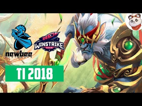 WINSTRIKE vs NEWBEE лучшие моменты матча - The International 2018