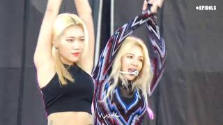 HYO &#39;Punk Right Now&#39; SMTWON in Chile [Fancam]