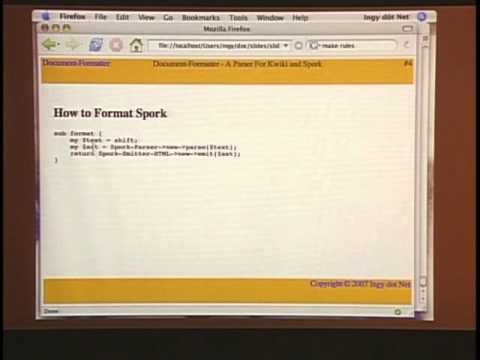 Ingy döt Net - Bytecode for Wikis