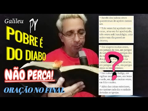 O POBRE É DO DIABO?