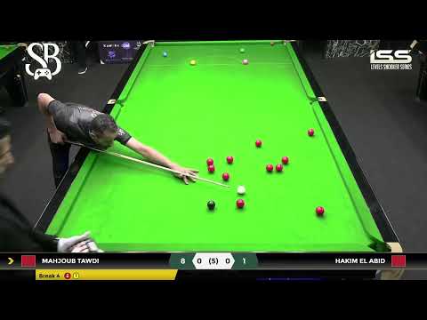 Snooker Battle: Mahjoub Tawdi vs Hakim El Abid | Levels Series 2 – Last 64 (Bo5)