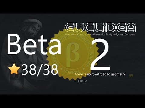 Euclidea 2. Beta 38/38