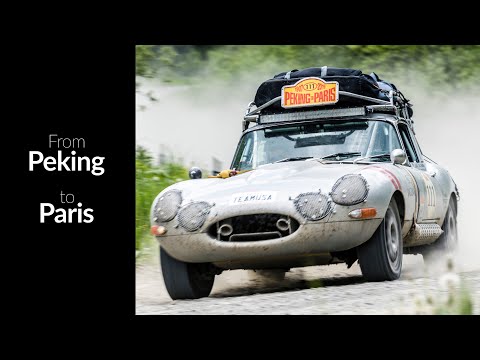 2019 Peking to Paris - Jaguar E-Type