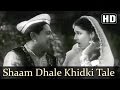 Shaam Dhale Khidki Tale Albela Songs Bhagwan Dada Geeta Bali Lata Mangeshkar Filmigaane