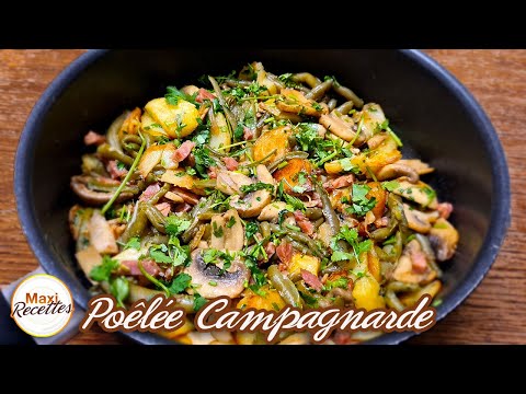 Poêlée Campagnarde - Recette Facile et Rapide