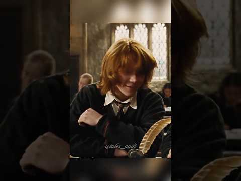 Even HERMIONE Couldn’t Handle THIS Look ❤️🫣 | #romione #harrypotteredits #shorts #ronweasley #look