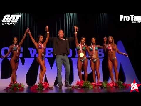 Tiffany Victoria Enriquez Campeona Bikini Fitness Class A Olympia Amateur Las Vegas