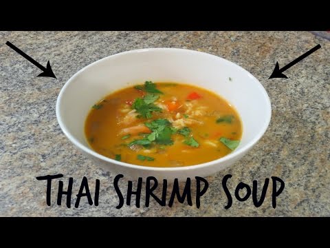 Easy Thai Shrimp Soup - Recipe!
