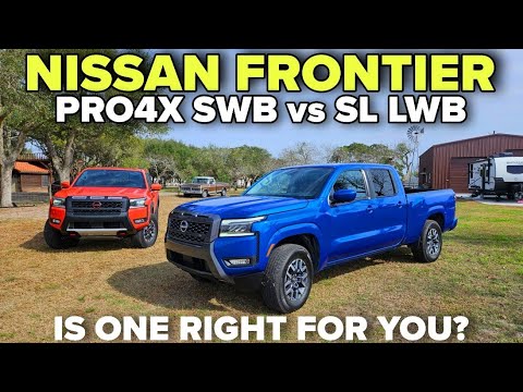 NISSAN Frontier Pro4X vs NISSAN Frontier SL Midsize