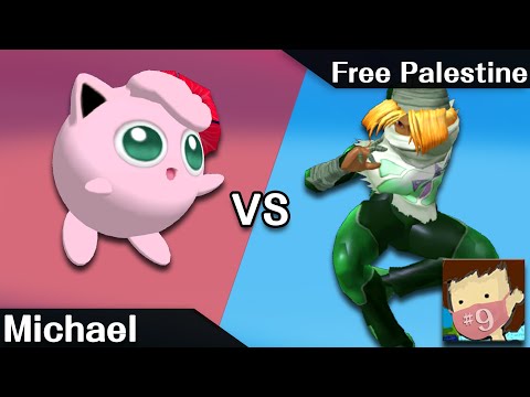 Untitled #9 -  Michael (Jigglypuff) vs Free Palestine (Sheik, Marth) - Melee Winners Quarters