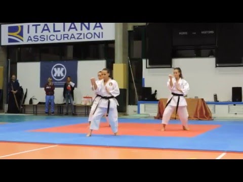 Kata della Nazionale Italiana di Karate -Viviana Bottaro, Michela Pezzetti, Sara Battaglia