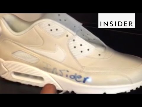 Draw on These Color-Changing Shoes With a Laser