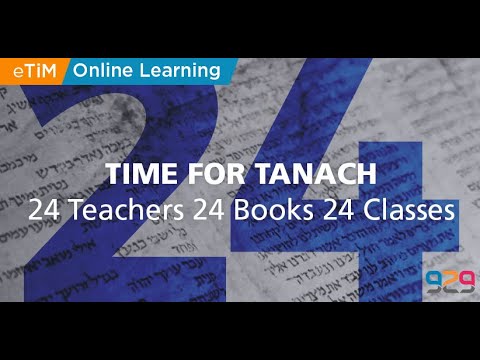 Time for Tanach - Shmuel || Rachel Sharansky Danziger
