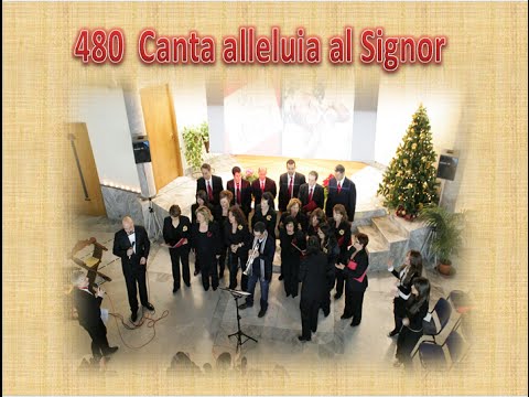 480 CANTA ALLELUIA AL SIGNOR - KARAOKE