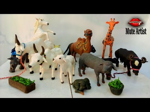 Clay Sculpting: How to make animals with clay easy | How to Make Cute Clay Animals | DIY Animals
