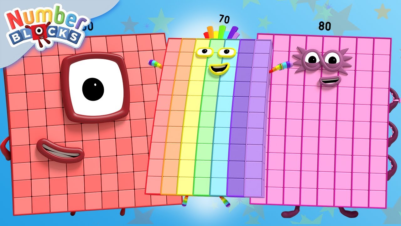 Numberblocks em Português Brasil| Desenhos Animados | Horário de verão