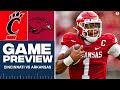 College Football Week 1: Cincinnati vs Arkansas PREVIEW O/U, Expert Pick + MORE | CBS Sports HQ