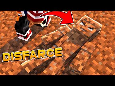 Minecraft: CUBÃO DISFARCE DE TERRA !! - Lucky Block PVP