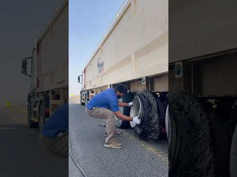 كيف ما حس السواق؟ كَفَر التريلا اختفى بالكامل على الطريق!