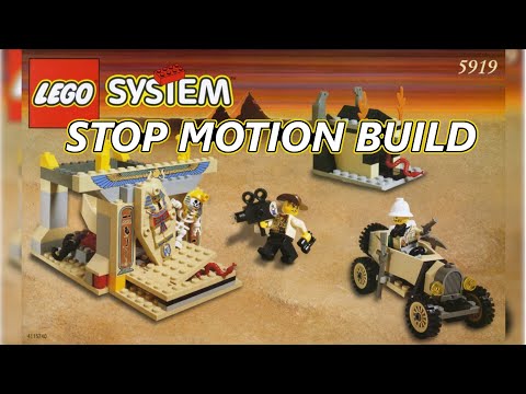 Lego Adventure - The Valley Of The Kings- Set 5919 - Stop Motion Build - Classic Set Builds