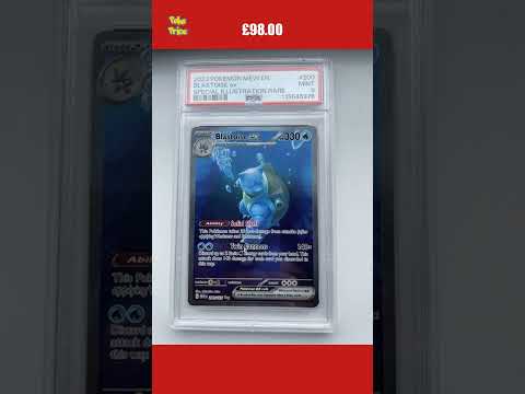 💸 Blastoise just sold for £98.00 on eBay! #Pokemon #shorts