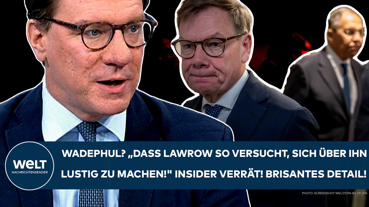UKRAINE-KRIEG: Wadephul-Treffen mit Lawrow! Insider verrät Detail! "Das ist ja genauso passiert!"