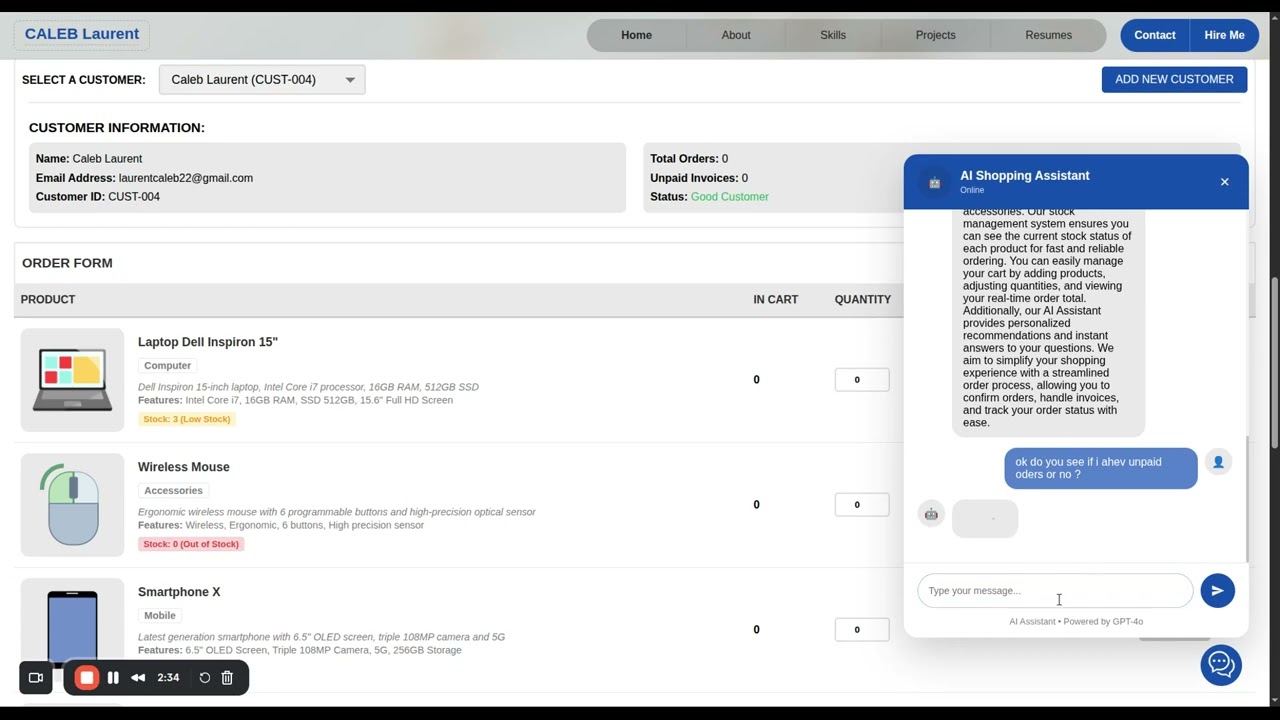 AI Data Analysis Agent Demo