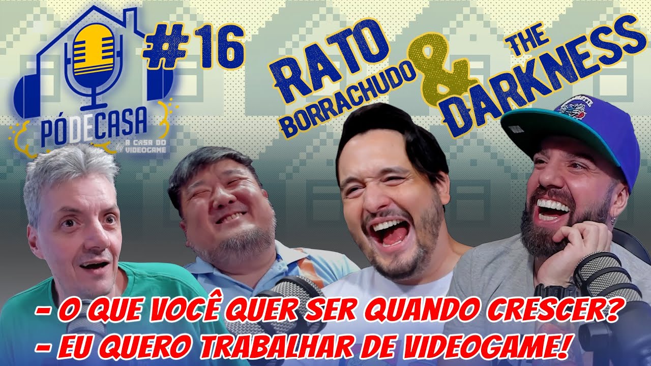 Pó de Casa #16 - Rato Borrachudo e The Darkness