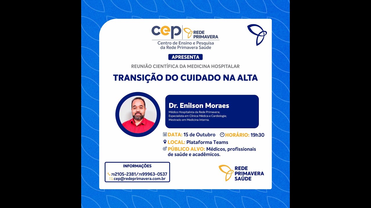 Reunião C Medicina Hospitalar. Transição do Cuidado