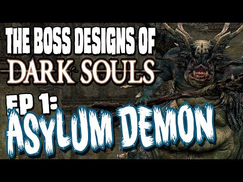 The Asylum Demon | [blind run] | Boss Designs of Dark Souls ep 1