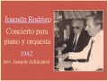 Joaquín Rodrigo: I. 'Allegro con brio' del "Concierto Heroico para piano" (1942)
