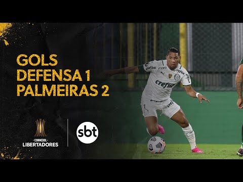 Gols e lances de Defensa y Justicia x Palmeiras