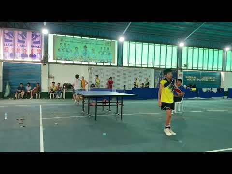 Angel Laude Vs Isoy Cruz: (1) Quarterfinals: 5th Kokoy National Table tennis tournament