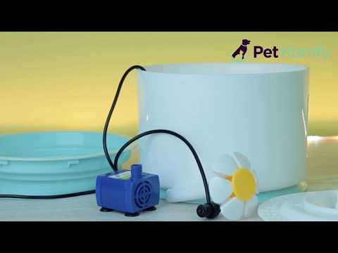 How to setup cat water fountain by PetKomfy