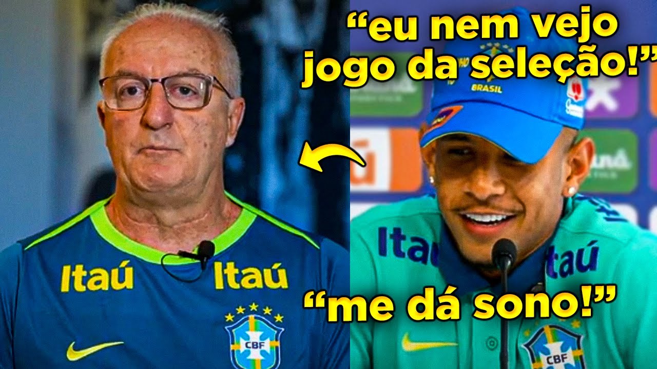 😂NEM OS PRÓPRIOS JOGADORES DA SELEÇÃO AGUENTAM VER OS JOGOS DA SELEÇÃO DO DORIVAL!!