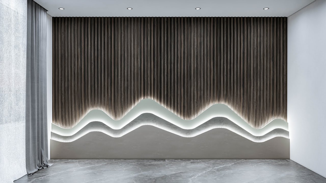 Pannello murale decorativo Pannello murale 3D Pannello 3D Modello 3D