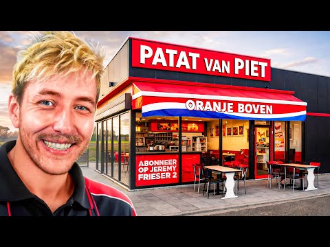 We Openen Patat van Piet in Fastfood Simulator..