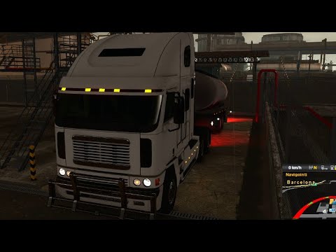 Thumbnail for Pelataan: Euro Truck Simulator 2: Barcelona - Bilbao (Freightliner Argosy Raised Roof) by Car