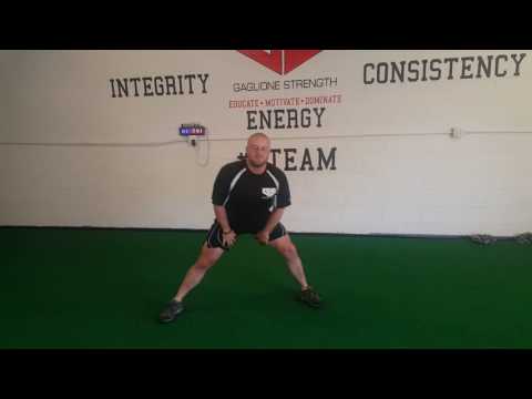 Cossack Squats for Warm Up Mobility Work