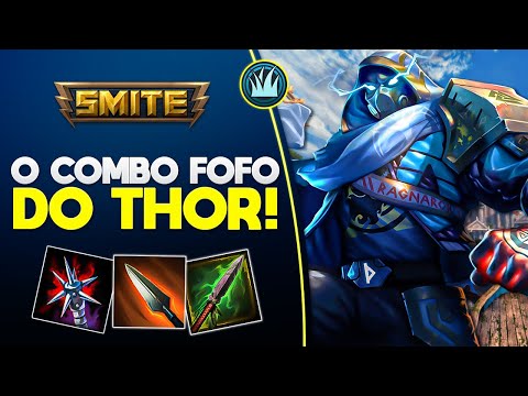 THOR's famous CUTE COMBO! THOR JUNGLER - ⚡ Smite BR Ranked Achievement