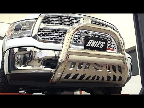 ARIES Bull Bar Install: 4" Big Horn 45-5005 on Ram 1500