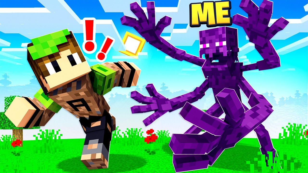 Morphing into EVERY Mutant Creature in Minecraft