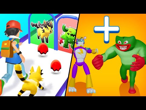 Monster Squad Rush | Merge Ban Ban / All Level Gameplay: Android,iOS